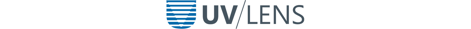 UV-Lens logo. Mobile streaming of live video to the Enterprise